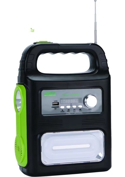 Fm Radyo ile DT-9038B Güneş Aydınlatma Sistemi Güneş Enerjisi Bankası Ev Için USB Fonksiyonlu Işık modelleri