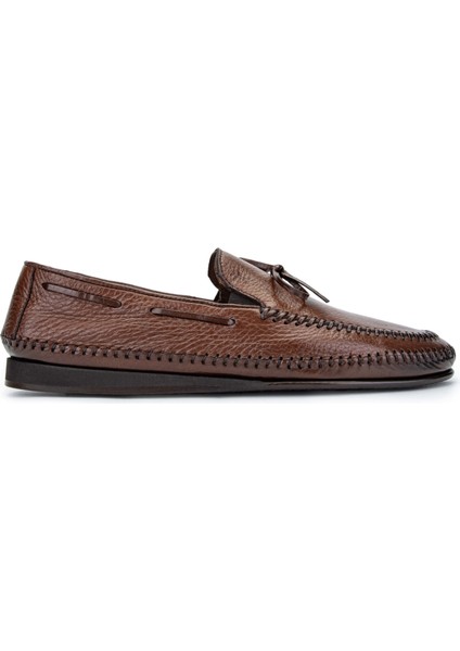 Erkek Deri Taba Loafer Ayakkabı 477 68607 Erk Ayk Y24 Taba Gyk