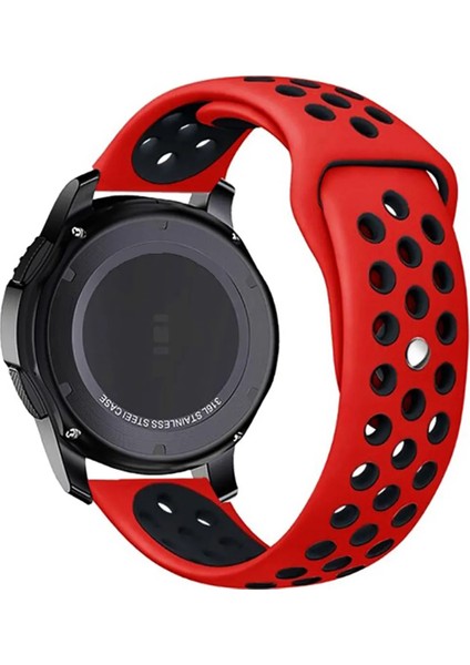 Samsung Galaxy Watch Active 2 40MM / 44MM ile Uyumlu Kordon Yumuşak Dokulu Delikli Desenli Silikon Kayış fiyatları