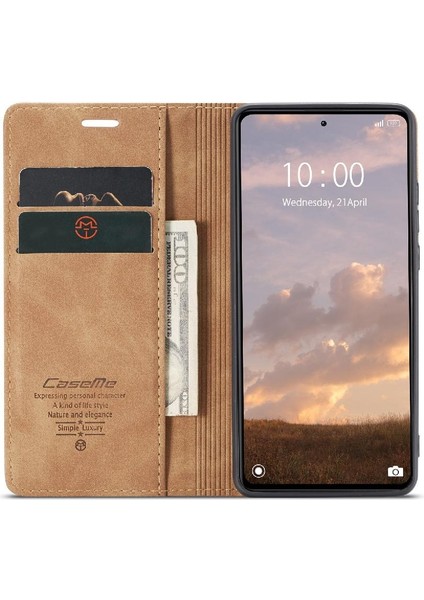 Xiaomi Poco X5 Pro 5g Flip Için Flip Case Folio Kitap Manyetik Kapatma Pu (Yurt Dışından)