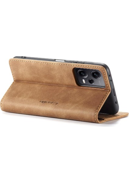 Xiaomi Poco X5 Pro 5g Flip Için Flip Case Folio Kitap Manyetik Kapatma Pu (Yurt Dışından)