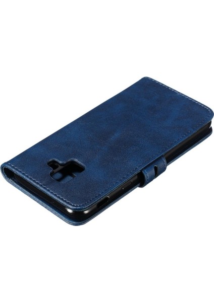 Samsung Galaxy A6 2018 Kickstand Için Cüzdan Durumda Tüm Yuvarlak Koruma (Yurt Dışından)