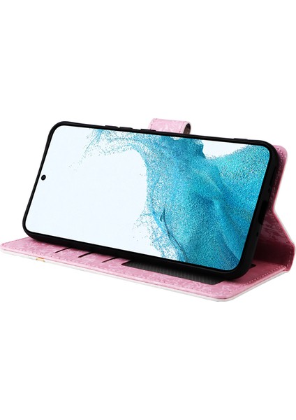 Ile Uyumlu Samsung Galaxy S23 Fe 5g Vaka Retro Yaldızlı Kırmızı Gül Çiçek Manyetik Pu Deri Rfıd Engelleme Flip Kart Yuvaları Tutucu Cüzdan Kapağı (Yurt Dışından) fırsatları