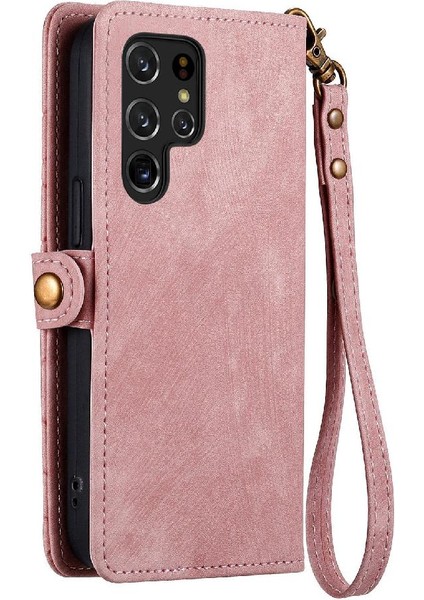 Samsung Galaxy S23 Ultra Cüzdan Darbeye Deri Kılıf Için Flip Case (Yurt Dışından) fırsatları