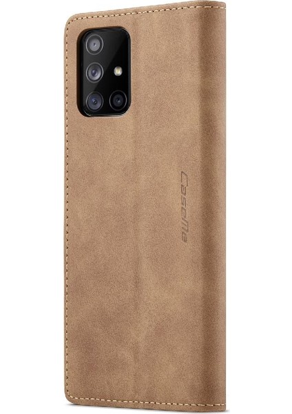 Samsung Galaxy A71 4g Flip Case Için Folio Kitap Vintage Pu Deri (Yurt Dışından)