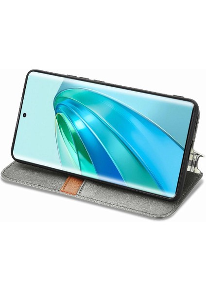 Onur X9A Cüzdan Fonksiyonu Için Kılıf Moda Tasarım Deri Kılıf Kapak Çevirin (Yurt Dışından)