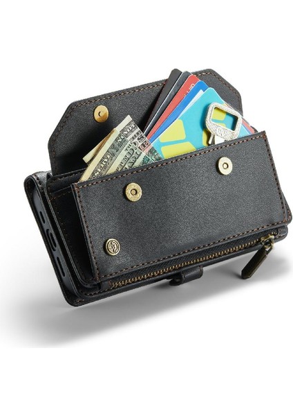 Kadınlar Için Crossbody Durumda iphone 15 Pro Cüzdan Durumda Rfid Engelleme Durumda (Yurt Dışından) indirimleri