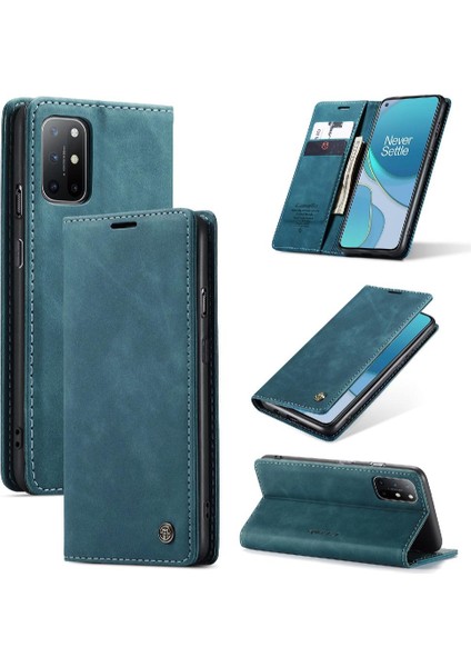 Oneplus 8t Manyetik Kapatma Darbeye Vaka Kart Yuvası Pu Için Flip Case (Yurt Dışından) modelleri