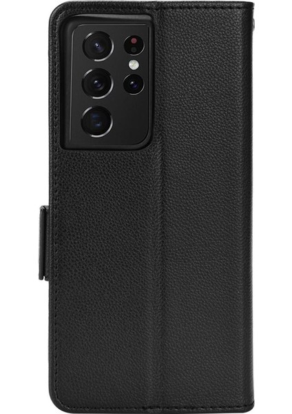 Samsung Galaxy S21 Ultra Pu Deri Yan Toka Kart Yuvaları Tutucu (Yurt Dışından) fiyatları