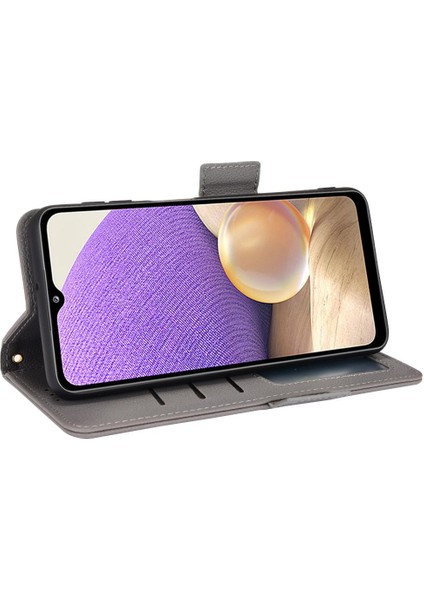 Samsung Galaxy A32 5g Pu Deri Yan Toka Cüzdan Manyetik Kart (Yurt Dışından) fırsatları