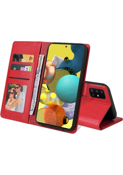 Samsung Galaxy A51 5g Darbeye 4 Köşe Koruma Kartı Için Flip Case (Yurt Dışından)