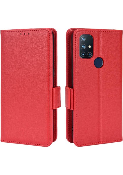 Oneplus Nord N10 5g Pu Deri Yan Toka Cüzdan Manyetik Kart (Yurt Dışından)