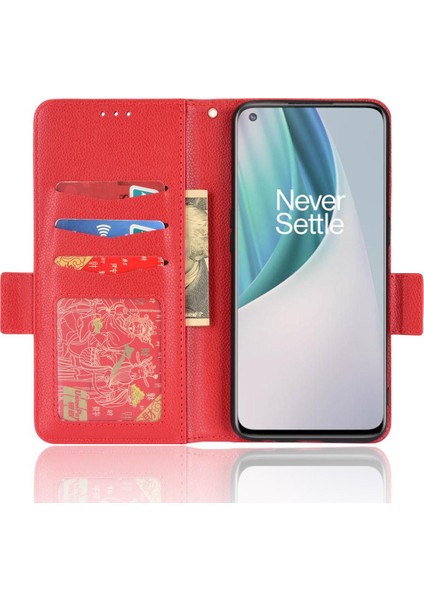 Oneplus Nord N10 5g Pu Deri Yan Toka Cüzdan Manyetik Kart (Yurt Dışından) fiyatları