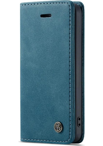 Iphone 5s Için Flip Case Vintage Pu Deri Cüzdan Flip Folio Kitap Manyetik (Yurt Dışından)