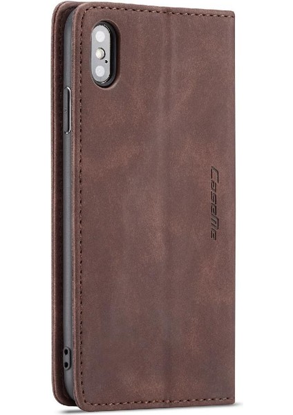Iphone Xs Max Flip Folio Kitap Kılıf Için Flip Case Kart Yuvası Kickstand Pu (Yurt Dışından) modelleri