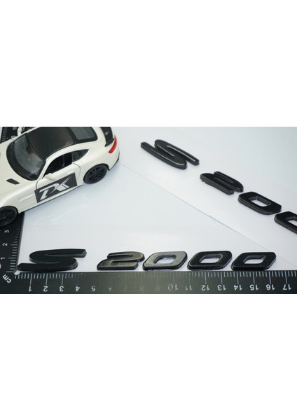 S2000 Çamurluk Yanı Siyah Yazı Logo Honda Ile Uyumlu modelleri