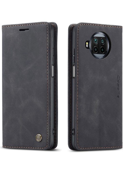 Xiaomi 10T Lite 5g Için Flip Case Kart Yuvası Kickstand Manyetik Kapatma (Yurt Dışından)