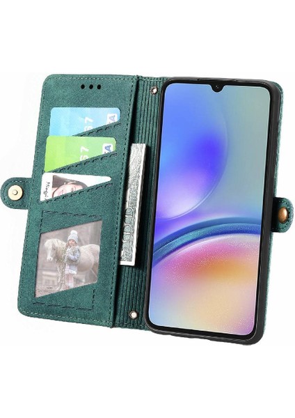 Samsung Galaxy A05S 4g Için Flip Case Deri Kılıf Kapak Darbeye (Yurt Dışından)