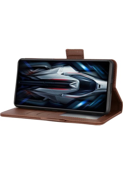 Xiaomi Poco F4 Gt Manyetik Cüzdan Yan Toka Pu Deri Kart Durumda (Yurt Dışından) fiyatları