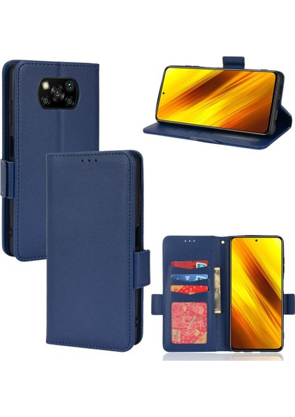 Xiaomi Poco X3/x3 Pro/x3 Nfc Cüzdan Yan Toka Kart Yuvaları Tutucu (Yurt Dışından)