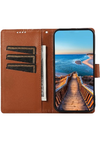 Oppo A79 5g Üç Kart Yuvaları Için Flip Case Kickstand Darbeye Şok (Yurt Dışından)