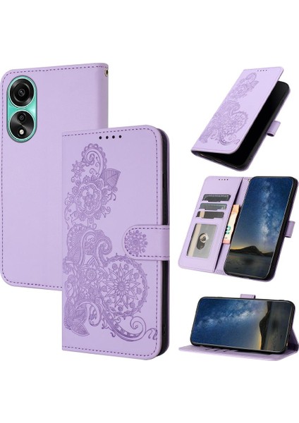 Oppo A78 4g Cüzdan Kılıf Için Kılıf (Yurt Dışından)