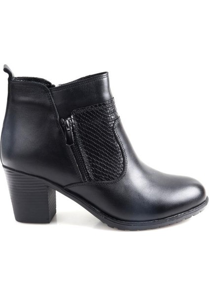 02672 6,5 cm Topuklu Orto Pedik Kadın Deri Bot fiyatları
