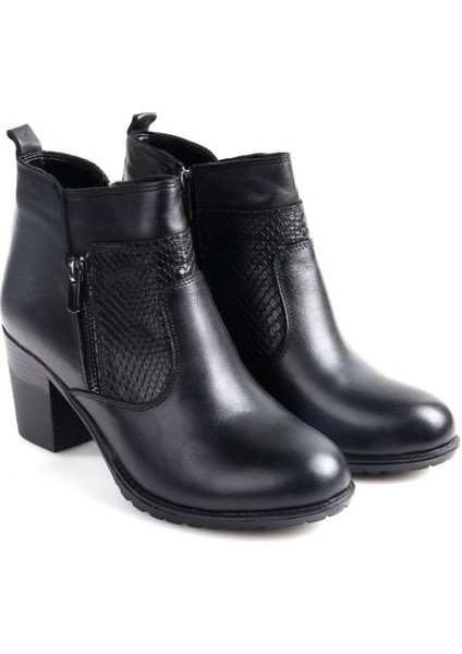 02672 6,5 cm Topuklu Orto Pedik Kadın Deri Bot fırsatları
