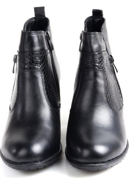 02672 6,5 cm Topuklu Orto Pedik Kadın Deri Bot indirimleri