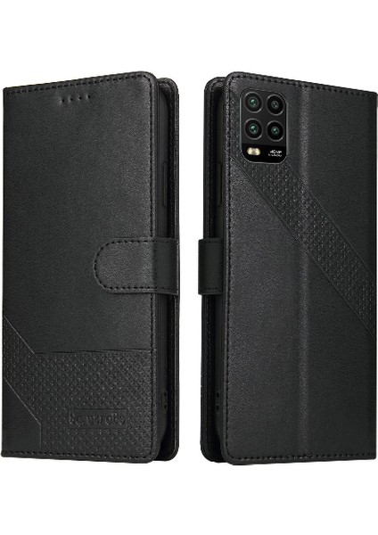 Xiaomi 10 Lite Için Flip Case Üç Kart Yuvaları Kickstand Darbeye 4 (Yurt Dışından)