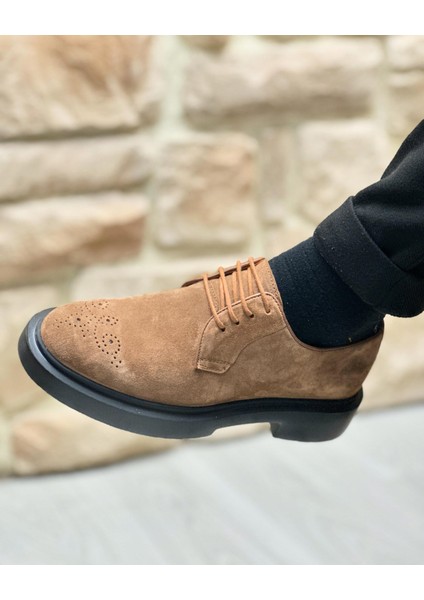 3293 Deri Taba Erkek Casual Ayakkabı