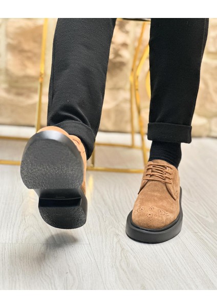 3293 Deri Taba Erkek Casual Ayakkabı