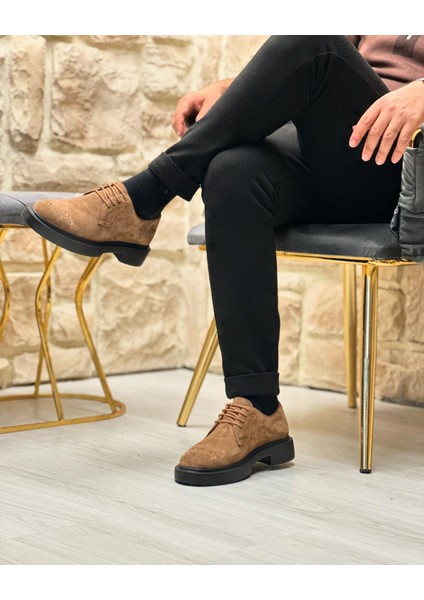 3293 Deri Taba Erkek Casual Ayakkabı