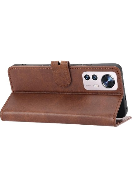 Cüzdan Durumda Xiaomi 12 Lite Için Kickstand Tüm Yuvarlak Koruma Manyetik (Yurt Dışından) indirimleri