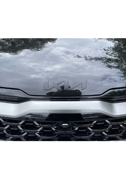 Kia Yeni Nesil Siyah Metal Kaput Bagaj 21CM Logo Arma fırsatları