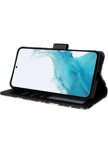 Ile Uyumlu Samsung Galaxy A54 5g Premium Mermer Vintage Pu Deri Manyetik Kapatma Kılıfı Kayışlı Kapaklı (Yurt Dışından) fırsatları