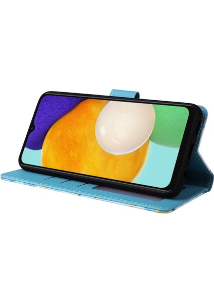 Ile Uyumlu Samsung Galaxy A13 5g Premium Mermer Vintage Pu Deri Manyetik Kapatma Kılıfı Kayışlı Kapaklı (Yurt Dışından) fırsatları