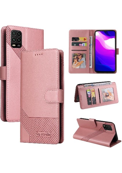 Xiaomi 10 Lite Için Flip Case Üç Kart Yuvaları Kickstand Darbeye 4 (Yurt Dışından)