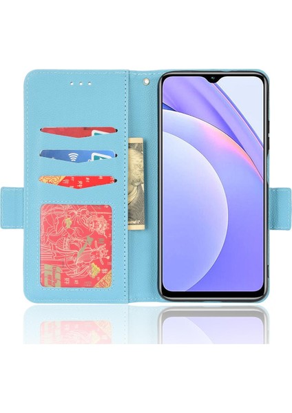 Xiaomi Redmi Için Kılıf 9t Manyetik Pu Deri Kart Yuvaları Tutucu Cüzdan Yan (Yurt Dışından) fırsatları