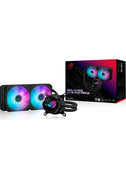 Rog Strix Lc Iıı 240 Argb 120MM Radyatör Rgb Cpu Soğutucu 90RC00S1-M0UAY0