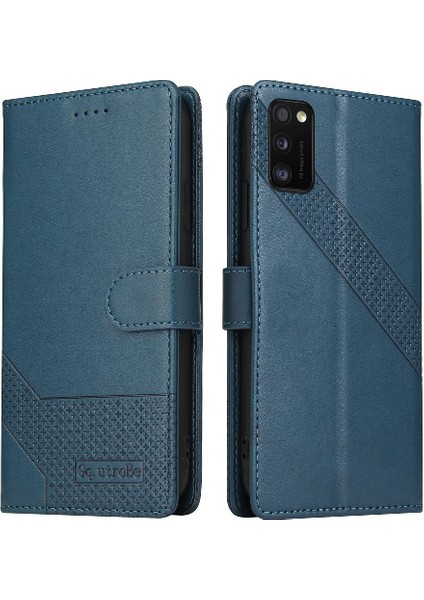 Samsung Galaxy A41 Üç Kart Yuvaları Premium Deri 4 Için Flip Case (Yurt Dışından)