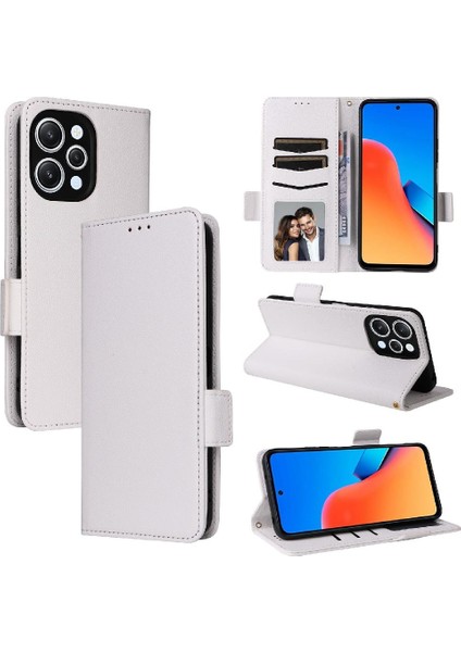 Xiaomi Redmi Için 12 4g Yan Toka Pu Deri Manyetik Kart Yuvaları (Yurt Dışından) fırsatları