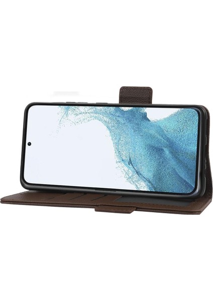 Samsung Galaxy S23 Pu Deri Kart Yuvaları Tutucu Cüzdan Yan (Yurt Dışından) modelleri