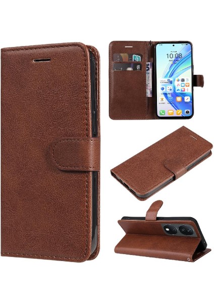 Onur X7B Iş Cüzdan Telefon Kılıfı Için Flip Case Yüksek Kalite Deri (Yurt Dışından)