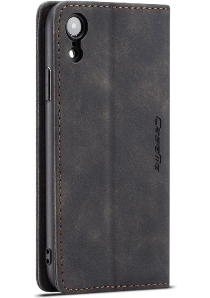 Iphone Xr Flip Folio Kitap Vintage Pu Deri Cüzdan Kılıf Için Flip Case (Yurt Dışından) modelleri