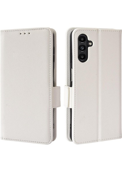 Samsung Galaxy A13 5g Için Kılıf Manyetik Cüzdan Yan Toka Pu Deri Kart (Yurt Dışından)