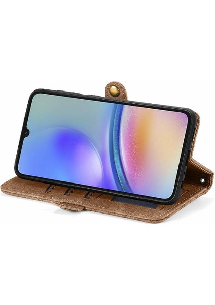 Samsung Galaxy A05S 4g Için Flip Case Deri Kılıf Kapak Darbeye (Yurt Dışından)