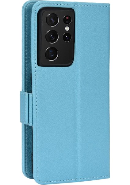 Samsung Galaxy S21 Ultra Pu Deri Yan Toka Kart Yuvaları Tutucu (Yurt Dışından) modelleri
