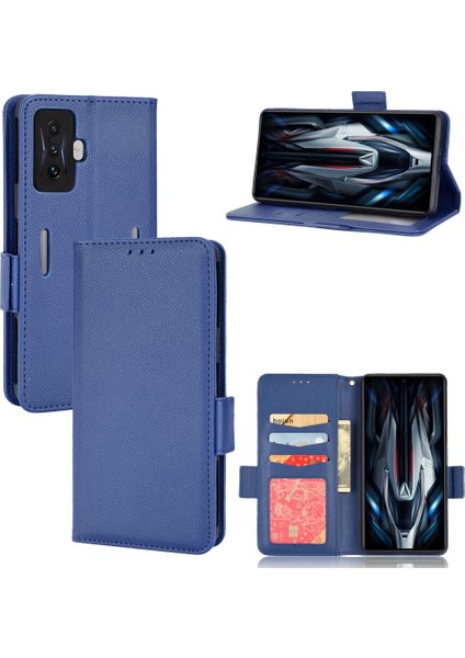 Xiaomi Poco F4 Gt Manyetik Cüzdan Yan Toka Pu Deri Kart Durumda (Yurt Dışından)