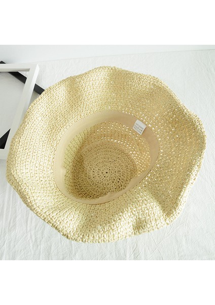 El Dokuma Hasır Şapka Ilkbahar ve Sonbahar Dış Mekan Güneşlik Şapkası (Yurt Dışından) fiyatları